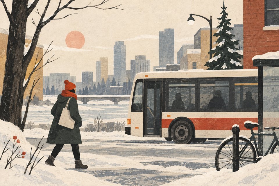 Canadian winter mobility / Déplacements hivernaux